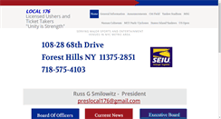 Desktop Screenshot of local176.com